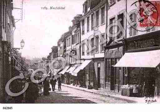 Ville de NEUFCHATELENBRAY, carte postale ancienne