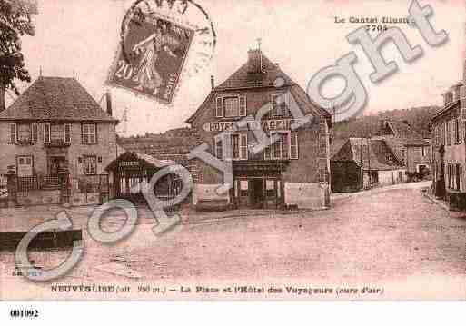 Ville de NEUVEGLISE, carte postale ancienne