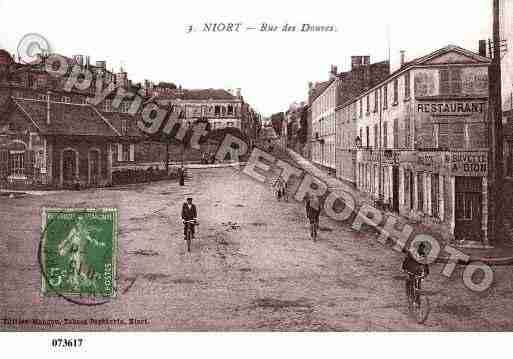 Ville de NIORT, carte postale ancienne