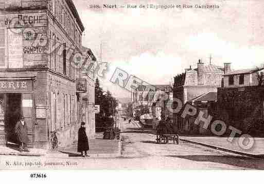 Ville de NIORT, carte postale ancienne