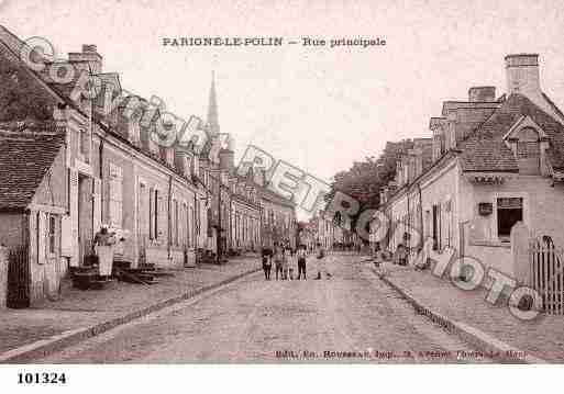 Ville de PARIGNELEPOLIN, carte postale ancienne