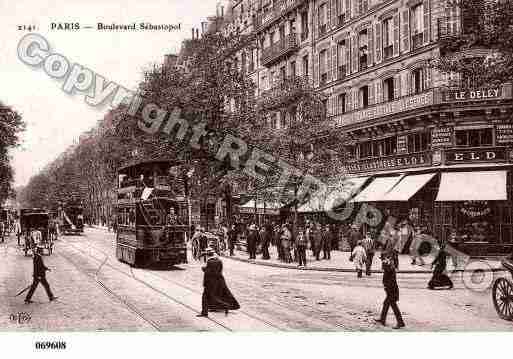 Ville de PARIS1, carte postale ancienne