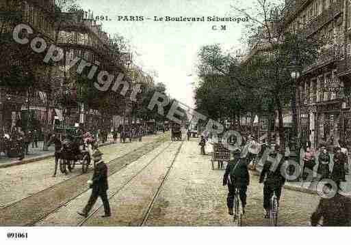 Ville de PARIS1, carte postale ancienne