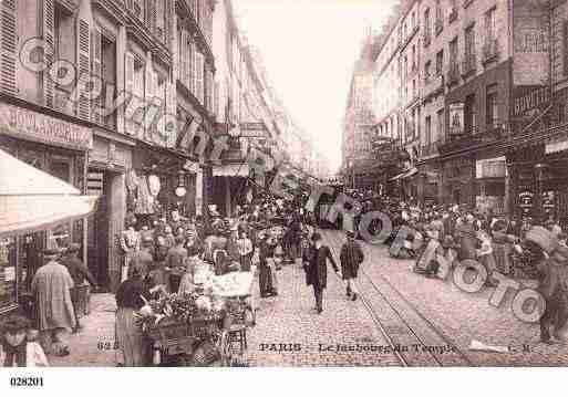 Ville de PARIS10, carte postale ancienne