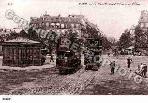 Ville de PARIS17, carte postale ancienne