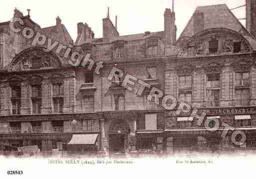 Ville de PARIS4, carte postale ancienne