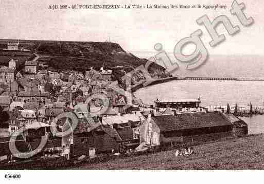 Ville de PORTENBESSINHUPPAIN, carte postale ancienne