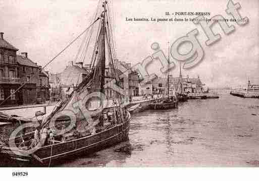 Ville de PORTENBESSINHUPPAIN, carte postale ancienne