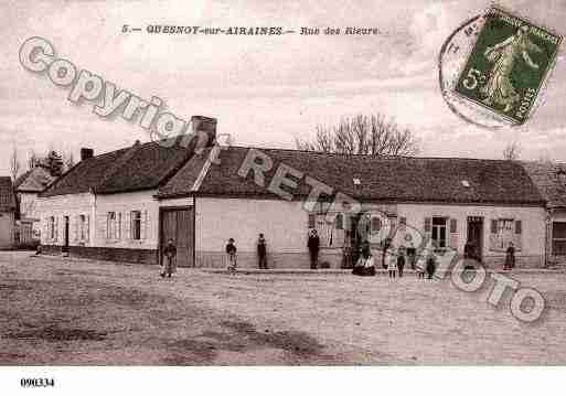 Ville de QUESNOYSURAIRAINES, carte postale ancienne