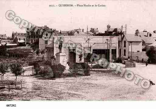 Ville de QUIBERON, carte postale ancienne