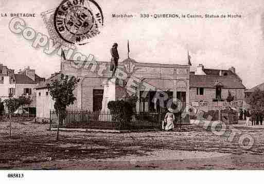 Ville de QUIBERON, carte postale ancienne