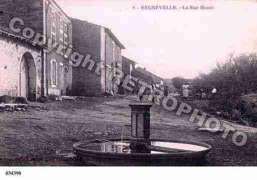 Ville de REGNEVELLE, carte postale ancienne