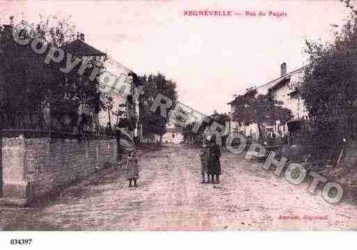 Ville de REGNEVELLE, carte postale ancienne