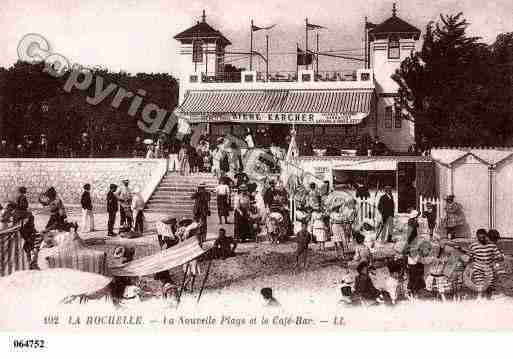 Ville de ROCHELLE(LA), carte postale ancienne