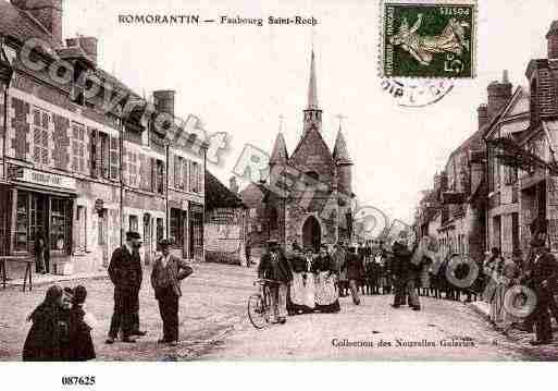 Ville de ROMORANTINLANTHENAY, carte postale ancienne