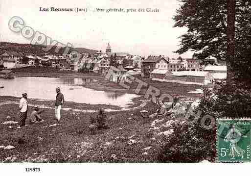 Ville de ROUSSES(LES), carte postale ancienne Ville de ROUSSES(LES), carte postale ancienne