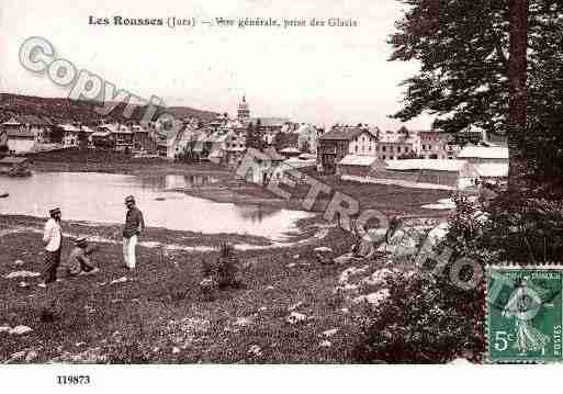 Ville de ROUSSES(LES), carte postale ancienne