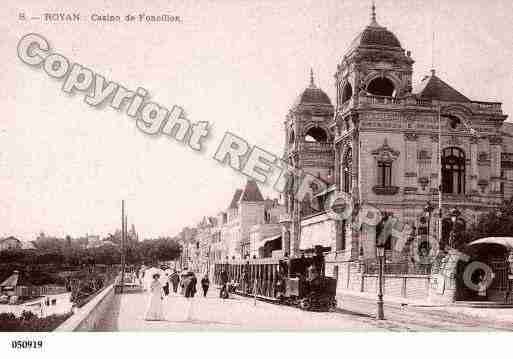 Ville de ROYAN, carte postale ancienne