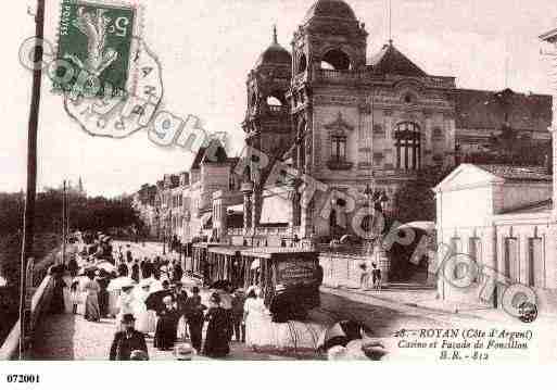 Ville de ROYAN, carte postale ancienne