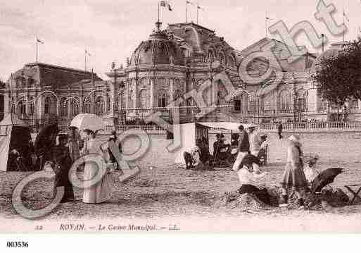 Ville de ROYAN, carte postale ancienne