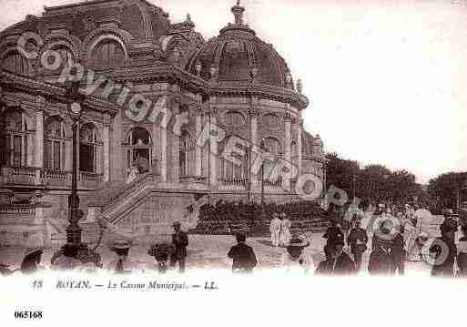 Ville de ROYAN, carte postale ancienne