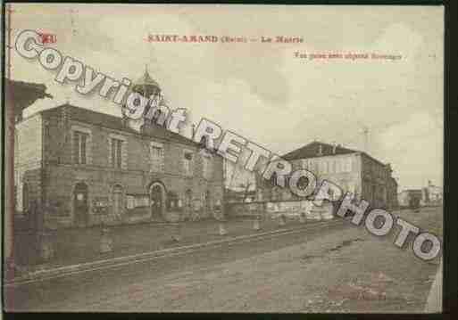 Ville de SAINTAMANDSURFION, carte postale ancienne