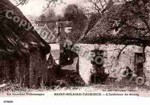 Ville de SAINTHILAIRETAURIEUX, carte postale ancienne