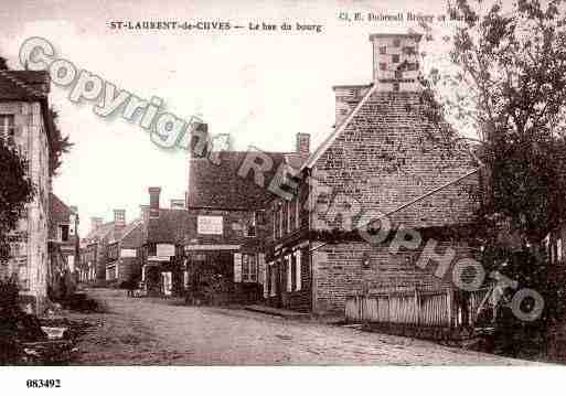 Ville de SAINTLAURENTDECUVES, carte postale ancienne