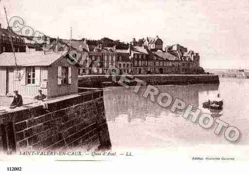 Ville de SAINTVALERYENCAUX, carte postale ancienne