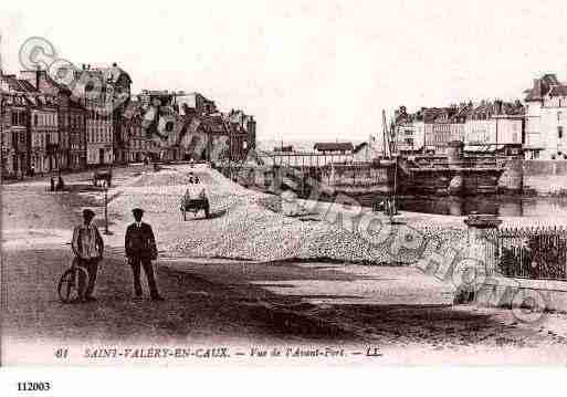 Ville de SAINTVALERYENCAUX, carte postale ancienne