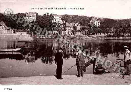 Ville de SAINTVALERYENCAUX, carte postale ancienne