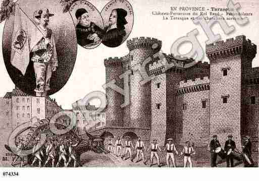 Ville de TARASCON, carte postale ancienne Ville de TARASCON, carte postale ancienne