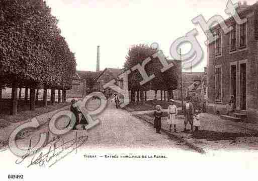 Ville de TIGERY, carte postale ancienne Ville de TIGERY, carte postale ancienne