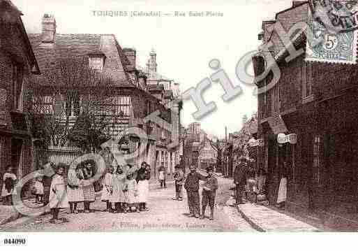 Ville de TOUQUES, carte postale ancienne