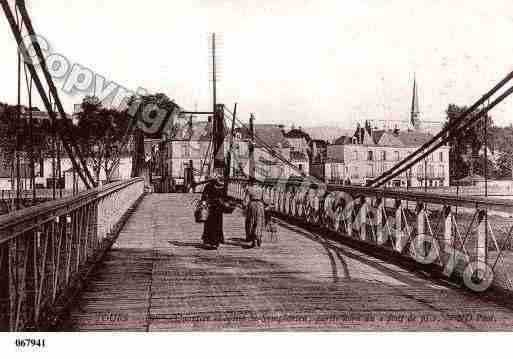 Ville de TOURS, carte postale ancienne