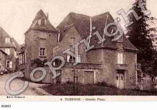 Ville de TURENNE, carte postale ancienne