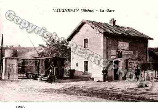 Ville de VAUGNERAY, carte postale ancienne