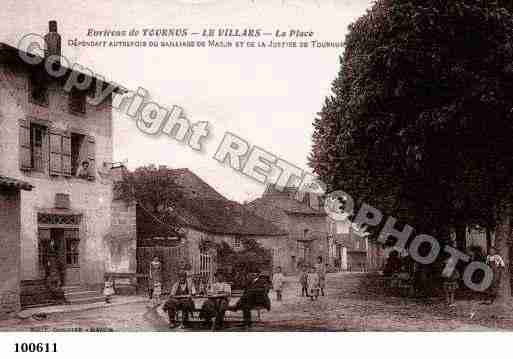 Ville de VILLARS(LE), carte postale ancienne