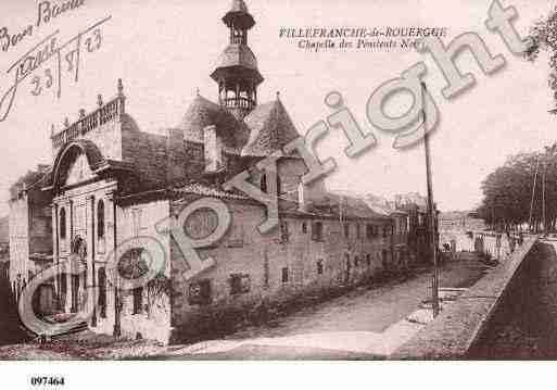 Ville de VILLEFRANCHEDEROUERGUE, carte postale ancienne