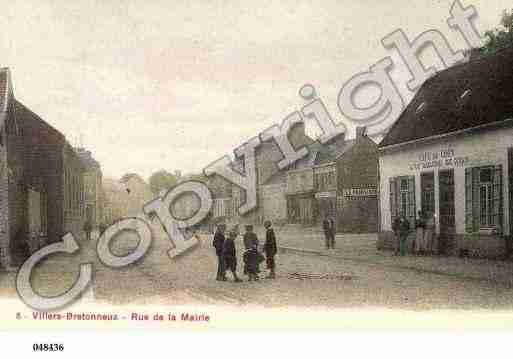 Ville de VILLERSBRETONNEUX, carte postale ancienne