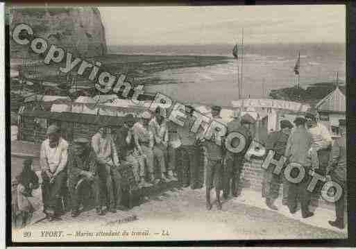 Ville de YPORT, carte postale ancienne