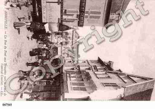 Ville de ABBEVILLE, carte postale ancienne