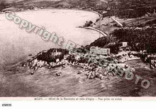 Ville de AGAY, carte postale ancienne