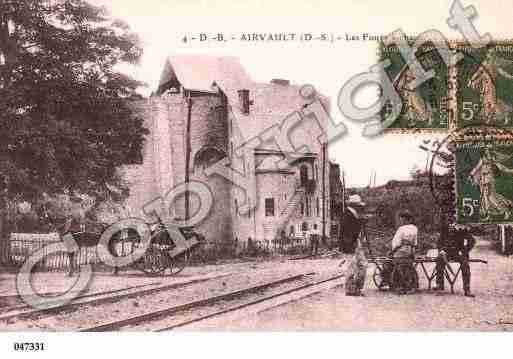 Ville de AIRVAULT, carte postale ancienne