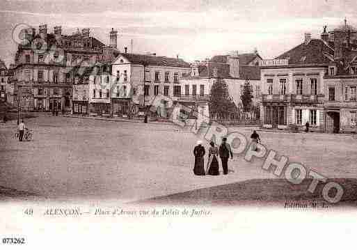 Ville de ALENCON, carte postale ancienne