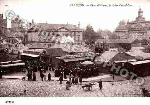 Ville de ALENCON, carte postale ancienne