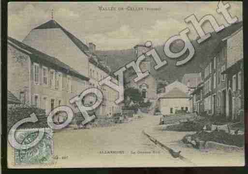 Ville de ALLARMONT, carte postale ancienne Ville de ALLARMONT, carte postale ancienne
