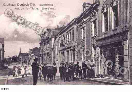 Ville de AUDUNLETICHE, carte postale ancienne