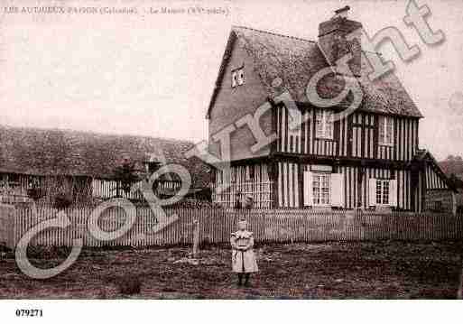 Ville de AUTHIEUXPAPION(LES), carte postale ancienne