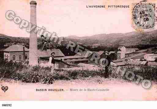 Ville de AUZATSURALLIER, carte postale ancienne